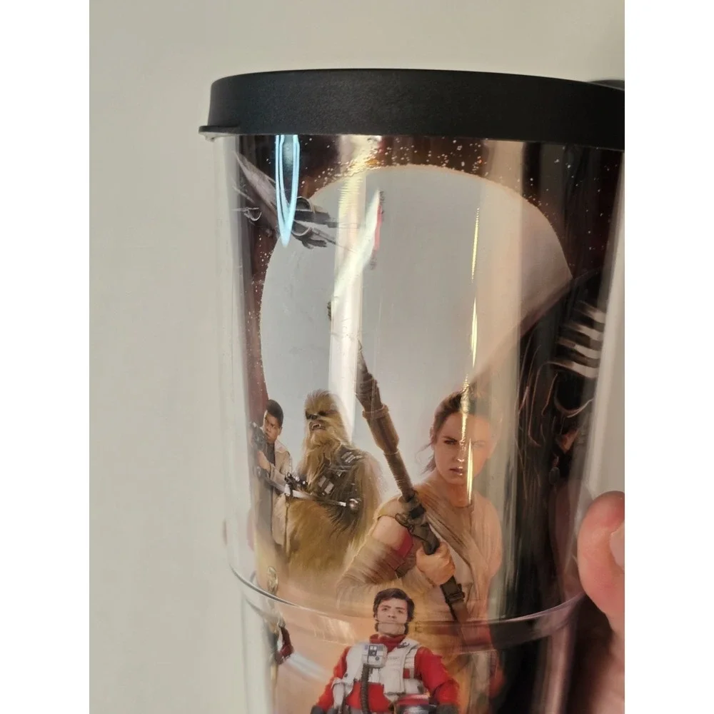 Tervis Star Wars Tumbler Collectible‎ Movie Characters Black Lid Insulated NEW